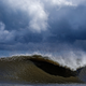 A wave cresting near shore.